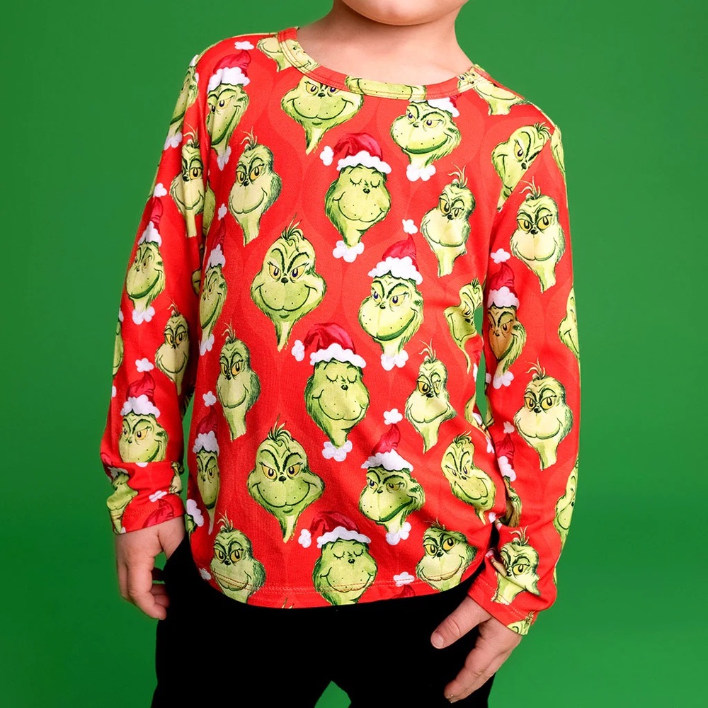NIB Posh Peanut x The Grinch Classic Shirt 3-4T